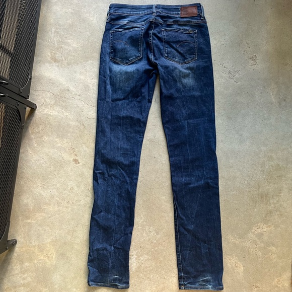 EUC G-Star RAW waist 27 Length 32 High straight leg jeans - Picture 9 of 11